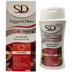 تصویر شامپو مو رنگ شده کالرفان اسموت درم Smooth Derm Colored Hair Shampoo