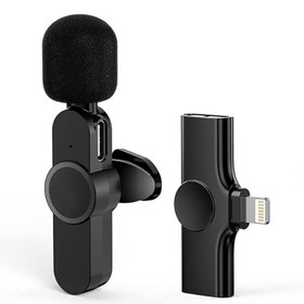 تصویر میکروفون یقه ای بی سیم مدل K8 ا k8-wireless-microphone k8-wireless-microphone