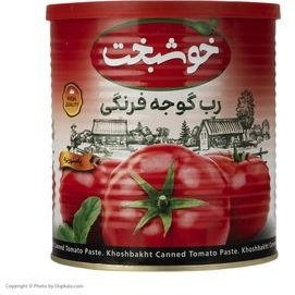 تصویر رب گوجه فرنگی خوشبخت مقدار 800 گرم Khoshbakht Tomato Paste 800 gr