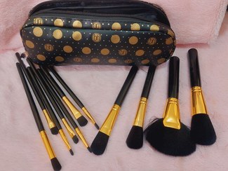 تصویر ست براش 11 عددی Bh Cosmetics به همراه کیف 
