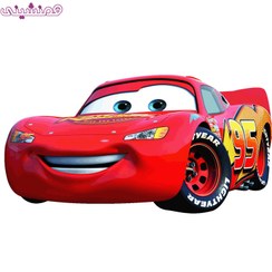 تصویر استند رومیزی و ایستاده جشن و تولد مدل شخصیت تم مک کوئین 