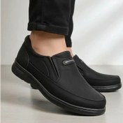 تصویر کفش طبی مردانه چرم زیره نرم بسیار سبک و با کیفیت alfo - 40 