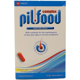 تصویر Pilfood Complex Hair & Nails Tablet Pilfood Complex Hair & Nails Tablet