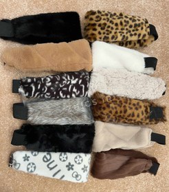 تصویر هدبند روسی - قهوه ای 