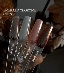تصویر کروم زمردی ۱۱ رنگ - Cm09 Emerald chorome 11 color