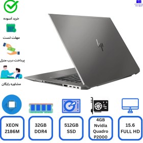 تصویر قیمت خرید و بررسی لپ تاپ Hp ZBook 15 STUDIO G5 X360 (اچ پی زدبوک استدیو جی5 ایکس360) 15 اینچ 