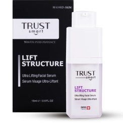 تصویر سرم صورت تراست اسمارت جوانساز لیفت و ضد چروک Trust lift structure ultra lifting facial serum 15ml