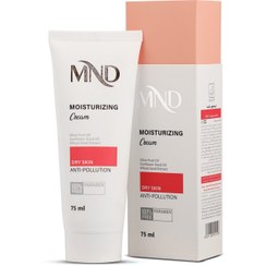 تصویر کرم مرطوب کننده مناسب پوست خشک MND حجم ۷۵ میلی‌لیتر 