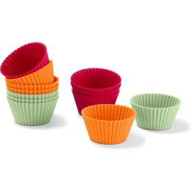 تصویر قالب مافین رنگی چیبو 12 عددی 