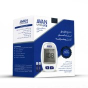 تصویر دستگاه تست قند خون آوان مدل AGM01 (همراه با 10 عدد نوار) 