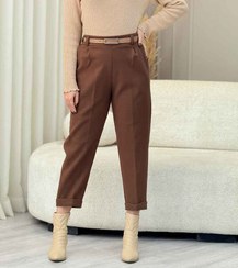 تصویر شلوار فوتر مام پاکتی کمرکش کد 7311 