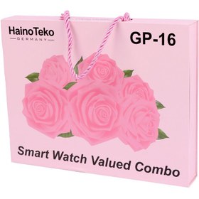 تصویر پکیج ساعت هوشمند و کیف پول HainoTeko GP-16 ا HainoTeko GP-16 Smart Watch package HainoTeko GP-16 Smart Watch package