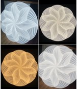 تصویر چراغ سقفی مودی مدل لوتوس ۷۲ وات سه حالته 