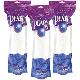 تصویر ست ۳ عددی پد آرایشی برند sea pearl Pack of 3 Cosmetic Pad Set