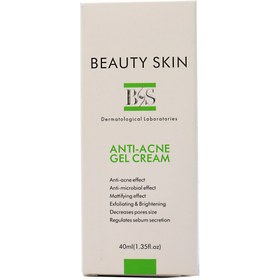 تصویر ژل کرم ضد جوش بیوتی اسکین ا Beauty Skin BS Anti Acne Gel Cream Beauty Skin BS Anti Acne Gel Cream
