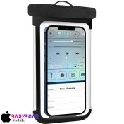 تصویر کیسه ضد آب گرین لاین مدل Greenlion GNSABAGWC سازگار با گوشی‌های زیر ۸ اینچ Green Line GNSABAGWC waterproof bag compatible with phones under 8 inches