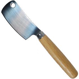 تصویر ساطور دسته چوبی 