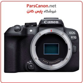 تصویر دوربین عکاسی بدون آینه کانن EOS R10 با لنز ۱۸-۴۵mm رزولوشن ۲۴ مگاپیکسل UHD 