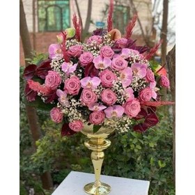 تصویر جام گل تبریک جدید 9206 