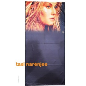 تصویر پرده شیشه بغل نیسان وانت (طرح دار ) znb 