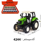 تصویر ماشین فلزی تراکتور TAHA-1560 کد4244 کارتن144عددی 