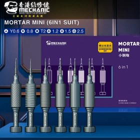 تصویر ست پیچ گوشتی MECHANIC MORTAR MINI (6IN1) 