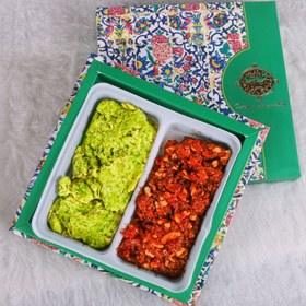 تصویر حلوای میکس هویج و پسته 