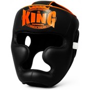 تصویر کلاه بوکس چرم حرفه ای TOPKING 