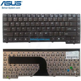 تصویر کیبورد لپ تاپ ASUS X51 