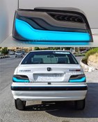 تصویر چراغ عقب طرحBMW دودی پرشیا ال ای دی آیس بلو 