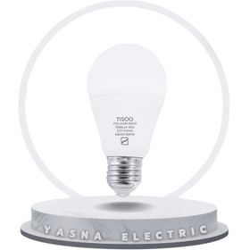 تصویر لامپ حبابی کم مصرف 12 وات برند تیسو TISOO 
