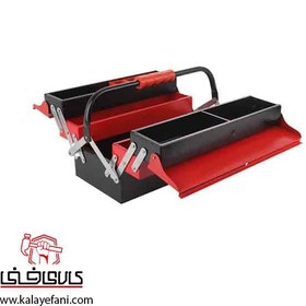 تصویر جعبه ابزار فلزی 40 سانت 3 طبقه آروا مدل 4706 ARVA 4706 tool box