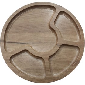 تصویر سینی سرو مزه گرد 