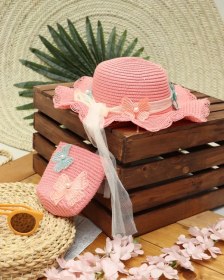 تصویر کیف و کلاه پروانه 71543 