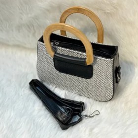 تصویر کیف طرح بابونه 