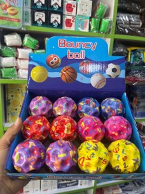 تصویر توپ اسفنجی فنری 