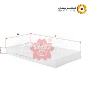 تصویر فیلتر کابین ساکورا CA-26100 