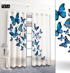 تصویر پرده تصویری طرح پروانه برند پرنا - کد 1950724 