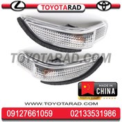 تصویر راهنما آیینه بغل تویوتا کرولا مدل 2013 تا 2015 برند چینی 