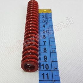 تصویر فنر قالب قرمز قطر 16 طول 102 