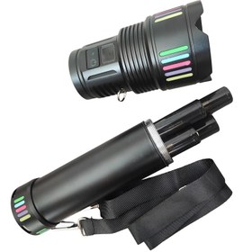 تصویر چراغ قوه دستی آر ال مدل RL-W512 نور مهتابی 