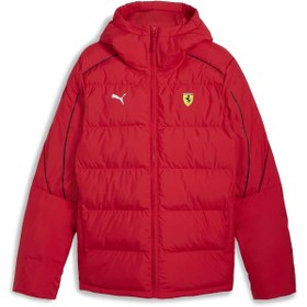 تصویر کاپشن مردانه پوما مدل 62704102 با جنس اسپندکس رنگ قرمز 