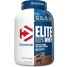 تصویر پروتئین وی 100 الایت دایماتیز WHEY ELITE 100% DYMATIZE 