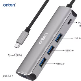 تصویر هاب 5 پورت ONTEN مدل OTN-95116s 