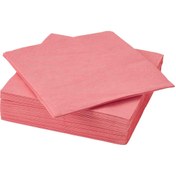 تصویر دستمال سفره 50 عددی کرم ایکیا مدل IKEA FANTASTISK IKEA FANTASTISK 50 pcs cream napkins