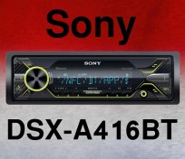 تصویر پخش خودرو سونی مدل DSX-A416BT 