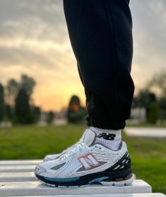 تصویر نیوبالانس ۱۹۰۶ سفید مشکی - ۴ new balance 1906 white black