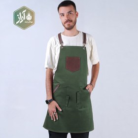 تصویر پیش بند گل جانا کد J7 سبز 