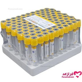 تصویر لوله سرم (SST ) Gel &Clot Activator 5ml 13*100 فرزانه آرمان 