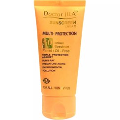 تصویر کرم ضد آفتاب رنگی دکتر ژیلا Spf 50 مدل Multi Protection 